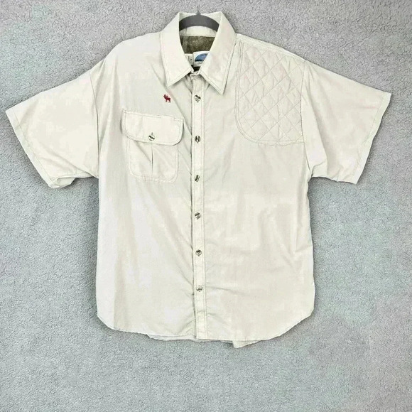 Gary Nesse Outdoor Button Down shooting hunting shirt Size L - Picture 6 of 8